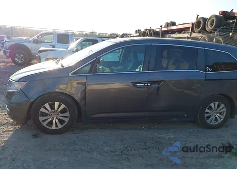 2016 Honda Odyssey Se z USA, uszkodzony, nr VIN 5FNRL5H3XGB090117